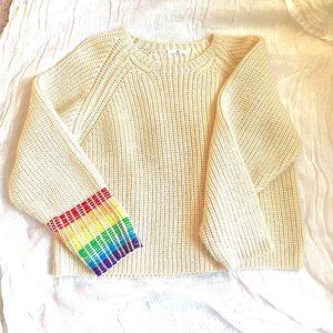 YOHJI YAMAMOTO Y's SWEATER. 100% WOOL but not at all itchy. Org $695